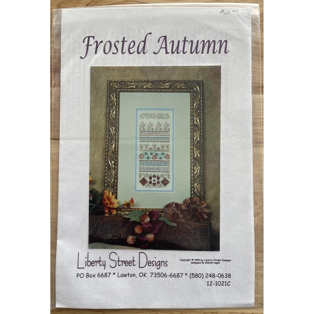 Frosted Autumn by‎ Liberty Street Designs pattern & Floss ~ Sharon Regan